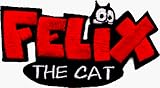  : Felix The Cat - Logo with Words - Embroidered Iron On or Sew On Patch