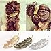 Cuhair(tm) 3pcs Leaf Design Punk Women Girl Hair Clip Pin Claw Barrettes Accessories by cuhair