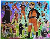 Naruto - Metalic Look - A4 Sheet of stickers