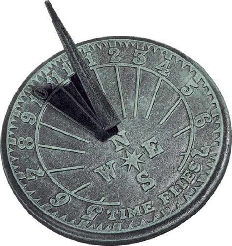 Cast Iron Numeric Sundial