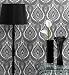 Flock Damask Wallpaper