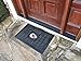 FANMATS 11447 Kansas City Chiefs Heavy Duty Vinyl Medallion Outdoor Door Mat - 19.5in. x 31in.