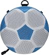 Portable Speakers and Case, Compatible with all Ipods and MP3 players. -Soccer series - Includes shoulder strap - Blue/White