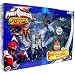 Power Rangers Operation Overdrive Mega Vehicle Set - Red and Black Rangers, repainted Vector Cycles from 