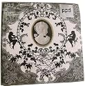 Black White Cameo Baroque Colorful Napkins Pack Luncheon Size 6.5 by 6.5 inches, pack of 20