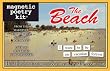 Magnetic Poetry - The Beach Edition