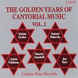 Vol. 2-Golden Years of Cantorial Music