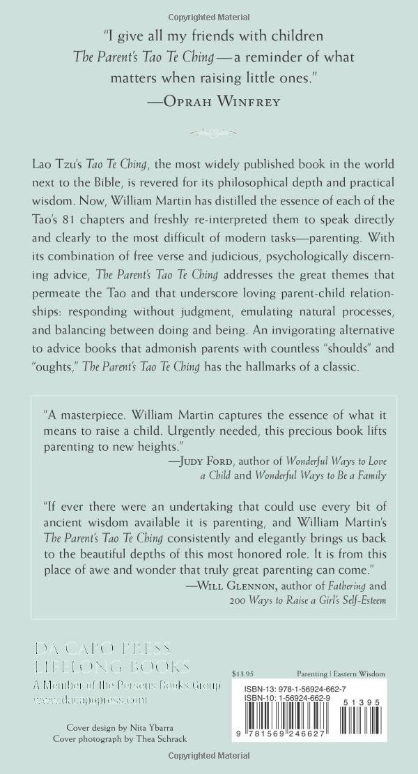 Amazon.com: The Parent's Tao Te Ching: Ancient Advice for Modern ...