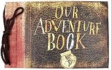XIDUOBAO Our/My Adventure Photo Album Album Anniversary Scrapbook DIY Anniversary Scrapbook Album,Photo Album,Wedding Album (Our adventure book)