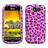 Hot Pink Leopard Print Protector Case for T-Mobile myTouch 4G Slide (Type V ....