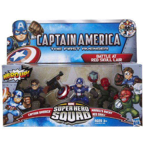 Marvel Super Hero Squad Movie Pack Red Skull Bucky