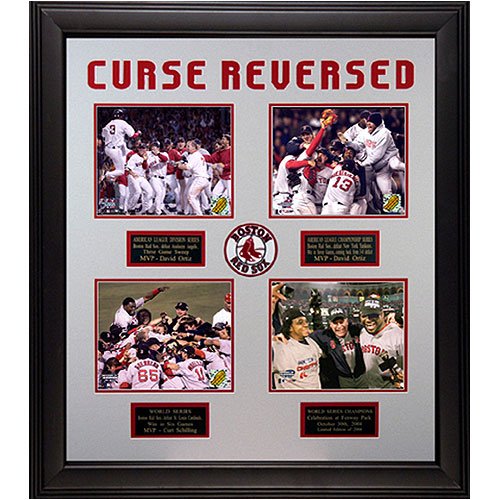 Boston Red Sox Framed ''Curse Reversed'' 2004 World Series Championship Collage