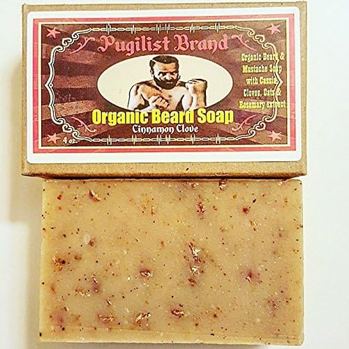 Organic Beard Soap Cinnamon Clove