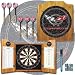 Corvette C5 Dart Cabinet Includes Darts and Board