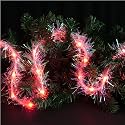 FL-713 | 6M RED LED TINSEL LIGHTS | CHRISTMAS DECORATION | 108 RED LED BULBS | DECORATION FOR CHRISTMAS TREES OR AROUND THE HOME