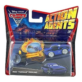 Disney Pixar Cars 2 Movie - Action Agents [Rod 'Torque' Redline]
