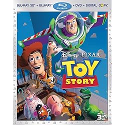 Toy Story (Four-Disc Combo: Blu-ray 3D/Blu-ray/DVD + Digital Copy)