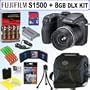 Fujifilm FinePix S1500 10MP Digital Camera + 8GB Deluxe Accessory Kit