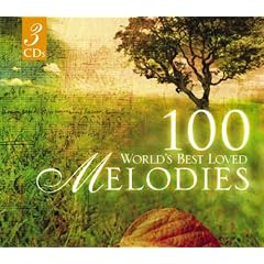 100 Worlds Best Loved Melodies by Johann Sebastian Bach, Ludwig van Beethoven, Irving Berlin, Hector Berlioz, and Leonard Bernstein