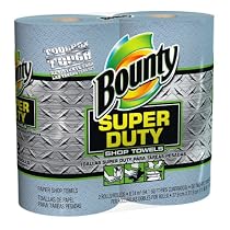Bounty Super Duty Shop Towels, 2-Count  (Pack of 12)