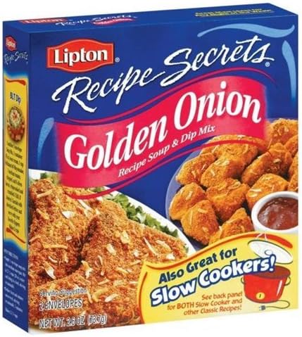 Lipton Recipe Secrets Golden Onion Soup &amp; Dip Mix - 2.6 oz - 12 pk