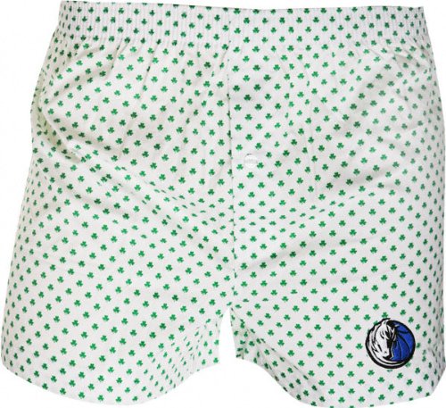 Buy Dallas Mavericks Shamrock Boxer Shorts