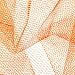 70'' Wide Nylon Net Orange Fabric By The Yard