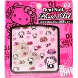 リアルネイルフォトアートネイルシール20%OFF 【CDK-02】ハローキティ HELLO KITTY
