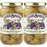 Jake & Amos Dill Brussel Sprouts / 2 - 16 Oz. Jars