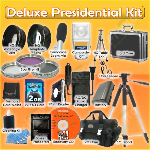 PRESIDENTIAL Package for Canon HV20, HV30, HV40, HG10 PRESIDENTIAL Package for Canon HV20, HV30, HV40, HG10