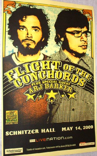 Flight of the Conchords Poster - Y Concert Flyer 11 x 17 - I Told You I Was Freaky