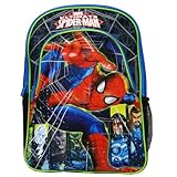 SPIDERMAN スパイダーマン 子供用かばん リュックサック リュック 遠足 旅行 お出掛け 軽量 Lサイズ