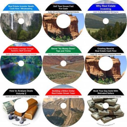 The Exhaustive Nine CD No Down Payment, Motivated Seller, Real Estate Mentoring System