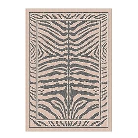 Zebra Natural/Black Indoor/Outdoor Rug