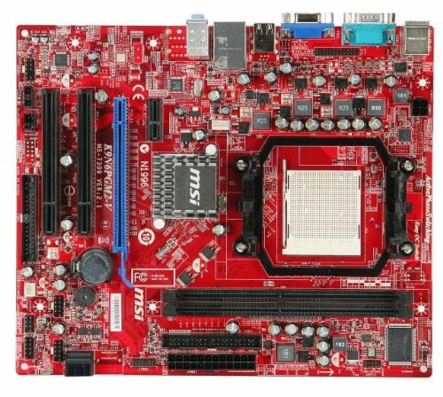 MSI Socket AM2+/ GeForce 6150SE/ DDR2/ A&V&L/ MATX Motherboard K9N6PGM2-V2