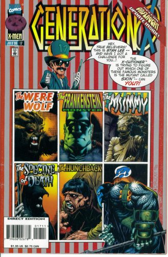 Generation X #17 : The Teeth of Our Skin