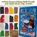 14 Pack (3,500+ Beads) Generic Refill Kit for OBZ Toy W Instant Snow (10g.) Combo
