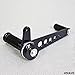 Ryca Motors Universal Aluminum Rearsets - Black