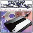 Amplifier/Equalizer with power cable Installation