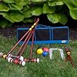 Franklin Sports Recreational 4 Player Croquet Set