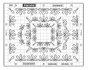 Fiskars Square Burst Shapeboss stencil