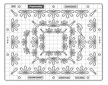 Fiskars Square Burst Shapeboss stencil