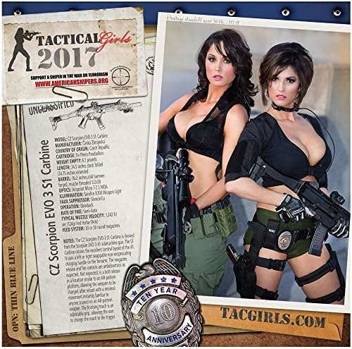 Tactical Girls Wall Calendar