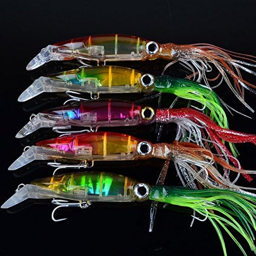 Fishing Baits Set Lot 5 Colors Proberos Sleeve-fish Fishing Lures Crank Bait Tackle 14cm/40g #5pcs #10pcs #15pcs (10)