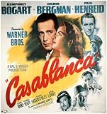 7.5 x 5cm Fridge Magnet Movie Poster-Casablanca 1942