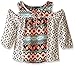 My Michelle Girls' Big Sleeveless Printed Top