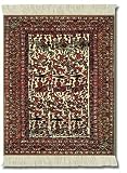 Lextra® (Jade Fars), MouseRug®, green, red and cream, 10.25 x 7.125, one