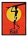Bali Surfboard Patch Beach Bum Ocean Surf Embroidered Iron On Applique