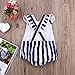 Newborn Baby Girl Striped Bodysuit Romper Jumpsuit Outfits Sunsuit Clothes