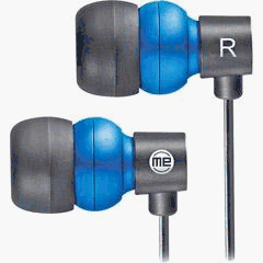 Audiovox JHB562 Headshox Earbuds (Metal Blue)